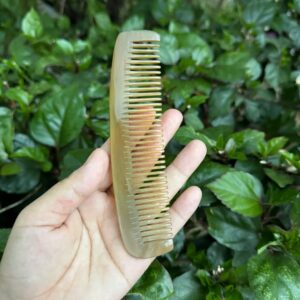 Buffalo Horn Tooth Beard Comb