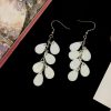 Pearl Teardrop Cascade Earrings